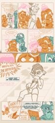 1ambiguous 1boy 2girls acht_(splatoon) agent_8_(splatoon) comic comic_page dedf1sh ear_piercing horny horny_male ink_inkly inkling leaking_precum male_focus marina_(splatoon) masturbating masturbation octoling pearl_(splatoon) pearl_drone_(splatoon) sanitized_octoling self_upload splatoon splatoon_(series) splatoon_2 splatoon_3 spying stroking_penis sweating voyeurism wanking