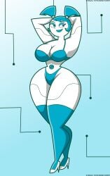 jenny wakeman from my life as a teenage robot by trulyphantom