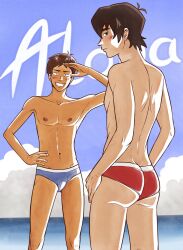 ass blush briefs_only digital_art keith_kogane kinrara lance_mcclain underwear_only voltron:_legendary_defender