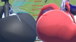 big_ass big_breasts breasts bubble_butt female gardevoir huge_ass huge_breasts macro pokemon pokemon_(species) thick_thighs tidalthebee vanessa_(zer0264) wide_hips