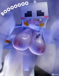 1female 1girl 1girls 1woman big_boobs big_breasts boobs breast breasts female female_focus female_only girl minecraft pussy tagme turtledesgin