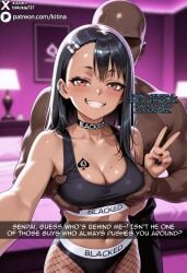hayase nagatoro from blacked by kitina