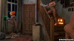 3boys 3d animated ass balls chainsaw crossover drill erection friday_the_13th gay halloween halloween_(series) hammer happy_halloween indoors jason_voorhees longer_than_30_seconds male male_only mask michael_myers night nipples penis pubic_hair pumpkin pumpkin_head shorter_than_one_minute tagme taylor_neller video yaoi