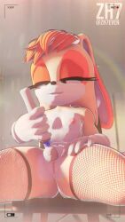 1girls 3d 3d_animation 9:16 animated anthro breasts breasts_out camgirl female female_masturbation female_only fishnet_legwear fishnets furry gloves hitachi_magic_wand longer_than_10_seconds loop masturbation naked naked_female nude nude_female pussy rabbit recording sex_toy shorter_than_30_seconds solo sonic_(series) sound tagme thick_thighs thighs toy toying_self vanilla_the_rabbit vertical_video vibrator video viewfinder wand_vibrator zh7even