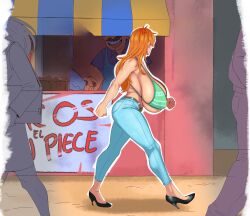 nami (one piece) from one piece by sunnysundown