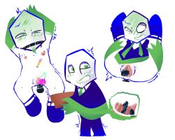 all_holes all_three_filled anal_sex anus ball_gag bartholin's_gland battat_(deltarune) belly_button_penetration breasts buttplug deltarune deltarune_chapter_4 dildo djot flat_chest microphone microphone_in_ass peehole peehole_penetration pippins_(deltarune) pussy shoes_on skene's_gland small_breasts small_mike_(deltarune) standing straw urethra urethral_beads urethral_penetration vagina vaginal_penetration