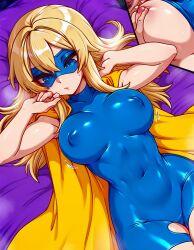 blonde blazer from dispatch (game) by vilievans