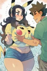 brock (pokemon) from game freak by ex-ragnarokknight