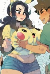 brock (pokemon) from game freak by ex-ragnarokknight