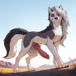 feral loona (helluva boss) from helluva boss by gertgrg