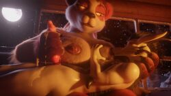 3d_(artwork) anthro areola bear big_breasts black_hair blizzard_entertainment bodily_fluids breast_grab breast_play breast_squeeze breast_suck breastfeeding breasts brown_body brown_fur claws closed_eyes countershading cum cum_on_hand cum_on_penis cum_on_self dereck_(johnwulffe) digital_media_(artwork) dragon duo ejaculation eyebrows eyelashes female fur genital_fluids genitals hair hand_on_breast hand_on_head hand_on_penis handjob hi_res holding_head inside johnwulffe knot knotted_penis lactating light long_hair looking_down looking_down_at_partner lying lying_on_another male male/female mammal milk moon moonlight mythological_creature mythological_scalie mythology night nipples nursing_handjob on_back pandaren penile penis red_hair red_nipples red_penis scalie sex sitting smile spikes spikes_(anatomy) squeezing sucking warcraft white_body wingless_dragon world_of_warcraft xing_autumnfur_(johnwulffe) yellow_eyes