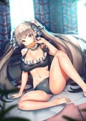 1girls arm_support azur_lane bare_belly bare_calves bare_chest bare_hands bare_hips bare_knees bare_legs bare_midriff bare_navel bare_shoulders bare_soles bare_thighs barefoot barely_visible_pussy belly belly_button big_breasts bikini bikini_bottom bikini_only bikini_top black_bikini black_bikini_bottom black_bikini_top black_hair_ribbon black_hair_tie black_ribbon black_string_bikini black_swimsuit black_swimwear breasts brown-haired_female brown_eyebrows brown_hair busty busty_female calves cleavage collarbone digital digital_art digital_drawing digital_drawing_(artwork) digital_media digital_media_(artwork) elbows exposed_arms exposed_belly exposed_chest exposed_hips exposed_legs exposed_midriff exposed_navel exposed_shoulders exposed_skin exposed_thighs exposed_toes female female_focus female_only fingers formidable_(azur_lane) frilled_bikini frilled_bikini_top frilled_swimsuit hair_ribbon hair_tie half_naked half_nude halterneck head_tilt high_resolution highres indoor indoor_nudity indoors knee_up knees large_boobs large_breasts lean_figure legs legs_apart light_brown_hair long_hair looking_at_viewer midriff naked naked_female naked_woman narrow_waist navel nude nude_female nudity partially_exposed_vulva partially_visible_vulva plump_breasts pussy red-eyed_female red_eyes ribbon rinon_(54925239) semi_nude shoulders sitting sitting_on_ass sitting_on_floor sitting_on_ground slender_body slender_waist slim_waist solo spread_legs string_bikini swimsuit swimwear thighs tilted_head toes twintails twintails_(hairstyle)