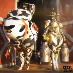 mesa (warframe) from warframe by qzk forte