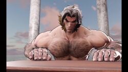 1boy 3d animated bara cel_shading cum cumshot gay hairy male male_only marvel marvel_comics marvel_rivals muscles muscular nipples no_sound pecs pectorals penis solo tagme video video_games wadsfgh69 wolverine_(marvel_rivals) wolverine_(x-men) x-men yaoi