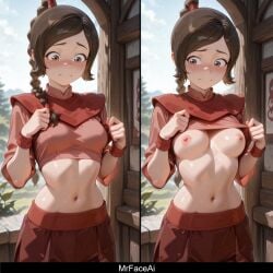 ty lee from avatar the last airbender by mr face
