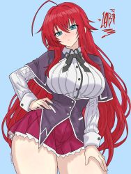 rias gremory from high school dxd by drawlab33t