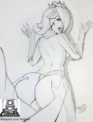 princess rosalina from mario (series) by pillowds