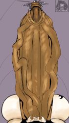 big_penis furry huge_cock hyper hyper_balls hyper_genitalia hyper_penis hyper_testicles lattemon lattemon_(character) male penis tagme