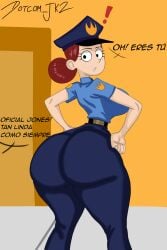 fhfif cop from foster's home for imaginary friends by dotcom jk2