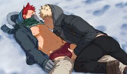 eijirou kirishima from my hero academia by siij