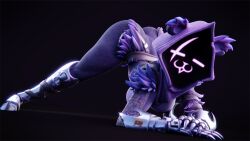 raven team leader from fortnite by shachath3d