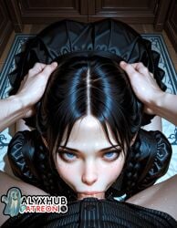 wednesday addams from halloween by alyxhub