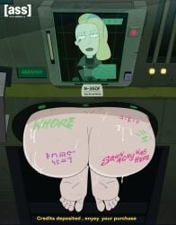 space beth from rick and morty by gosgoz