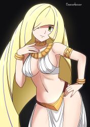 lusamine (pokemon) from game freak by alexkonakona