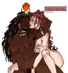 aphrodite from egyptian mythology by evilbuggee