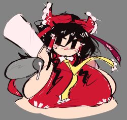 hakurei reimu from touhou by meatoids