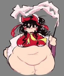 hakurei reimu from touhou by meatoids