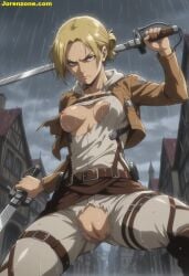 annie leonhardt from attack on titan by jorenzone