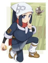 akari (pokemon) from game freak by nanina