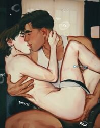 2boys 2d 2d_(artwork) anal anal_sex anus arcane arcane_jayce arcane_viktor ass_focus asshole bigger_male boypussy breeding closed_eyes cuddling cum cum_inside cuntboy cuntboy/male cuntboy_focus cuntboy_on_male cuntboy_penetrated eyes_open finger_fuck fingering fingering_partner fingers fucking gay gay_sex hand_on_neck jayce jayce_talis jayvik kissing kissing_while_penetrated lap_sex latino latino_male league_of_legends legs_spread legs_up licking light-skinned_male light_skin loving_couple loving_it male male_focus moaning_in_pleasure mole mole_under_eye muscular muscular_male naked naked_male naked_male_with_clothed_male pale-skinned_male pale_skin panting partially_clothed partially_clothed_male pussy pussy_focus romantic_couple rough_sex sex sitting_on_lap sitting_on_person size_difference skinny_male smaller_male smaller_penetrated sound_effects sounds spread_legs tamsekai tiny_male trans_man transmasc twink underwear underwear_around_one_leg underwear_down vagina vagina_focus vaginal_insertion vaginal_penetration vaginal_sex viktor_(league_of_legends) yaoi