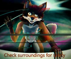 anthro backup_camera brown_hair camera_view canid canine creepy_face creepy_smile darkness dipstick_tail female fox fur glitch hair hi_res horror_(theme) mammal markings nude orange_body orange_fur red_fox smile solo tail tail_markings true_fox wolverfox wolverfox_(artist)
