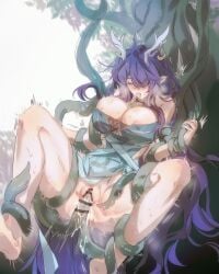 lauma (genshin impact) from genshin impact by dimshibe