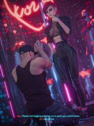 3d b8ty6ix begging begging_for_sex begging_for_watch begging_pose car cyberpunk_2077 engine hood_up nissan no.86 orginal_character seducing seduction seductive seductive_body seductive_eyes seductive_look seductive_pose seductive_smile sex_club sex_shop watching_sex