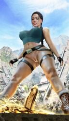 background character from tomb raider by negisaray