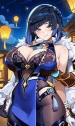 1boy 1boy1girl 1female 1girl 1girl1boy 1girls 1male1female aether_(genshin_impact) ai_generated ass bangs bare_shoulders big_ass big_boobs big_breasts big_butt big_butt_(female) big_tits blushing blushing_female bob_cut bodysuit boobs boobs_bigger_than_head breasts breasts_bigger_than_head busty busty_female butt cleavage cleavage_window clothing_cutout curvaceous curvaceous_body curvaceous_female curvaceous_figure curvaceous_hips curvaceous_thighs curvy curvy_body curvy_female curvy_figure curvy_hips cyan_eyes dark_blue_hair dark_blue_hair_female diagonal_bangs dice dress earrings eyes female female/male femme_fatale fur-trimmed_jacket genshin_impact gloves groping groping_breasts groping_from_behind hair hands_on_breasts hetero hips hourglass_figure hourglass_figured_female hoyoverse hydro_vision image lantern large_ass large_boobs large_breasts large_butt large_tits lips liyue_girls male male/female mature_body mature_female mature_woman mihoyo mole mole_on_breast night night_sky pawg phat_ass plump_ass plump_boobs plump_breasts plump_butt plump_hips plump_thighs plump_tits sexy sexy_body sexy_dress sexy_female short_hair short_hair_female smile smiling teal_eyes thighs tits tits_bigger_than_head traveler_(genshin_impact) vision_(genshin_impact) voluptuous voluptuous_female voluptuous_woman white_gloves wide_hips yelan_(genshin_impact)
