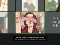 free_use incest mommy mother_and_son not_enough_milk_(artist) video_call video_camera