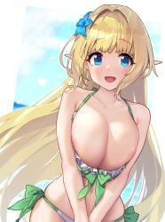 elze eve dianta from motto! haramase! honoo no oppai isekai chou ero succubus gakuen! by baffu