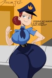 fhfif cop from foster's home for imaginary friends by dotcom jk2