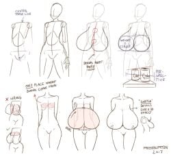 breasts massive_breasts rasburton sagging_breasts tutorial