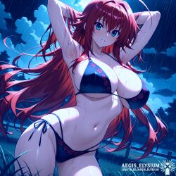 rias gremory from high school dxd by aegis elysium
