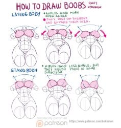 bokuman boobs boobs_out breasts medium_breasts naked naked_female tutorial