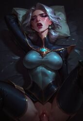 ai_generated big_breasts camille_ferros civitai closed_eyes cyborg female human league_of_legends looking_pleasured male nathanralts no_panties riot_games vaginal_penetration video_games