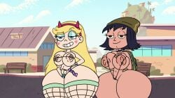 huge_ass huge_breasts micro_bikini slutty_outfit star_butterfly star_vs_the_forces_of_evil