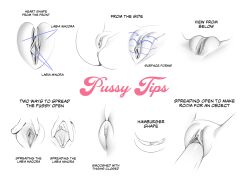 pussy pussy_lips sketch tutorial unknown_artist vagina