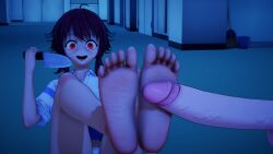 barefoot cock feet footjob saiko-chan saiko_no_sutoka