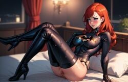 ai_generated ass barbara_gordon batgirl curvy dc_comics pussy